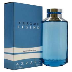 Azzaro Chrome Legend Eau de Toilette, Cologne for Men, 4.2 Oz