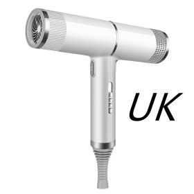 New Concept Hair Dryer Household Hair Dryer (Option: White-UK-Gift box)