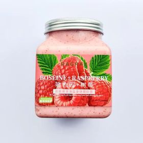 Aloe Vera Skin Beautifying Moisturizing Rejuvenating Sea Salt Body Scrub (Option: S46 Bossin Raspberry Scrub)