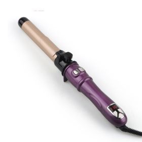 Automatic Curling Iron Female Straight-rolling Dual-use Electricity (Option: Purple-28mm-US)