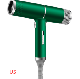 New Concept Hair Dryer Household Hair Dryer (Option: Green-US-Gift box)