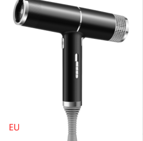 New Concept Hair Dryer Household Hair Dryer (Option: Black-EU-Gift box)