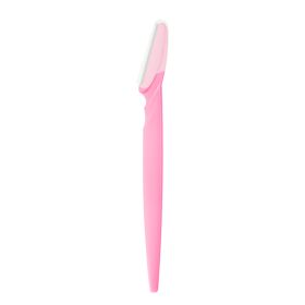 Beauty Eyebrow Trimming Tools Scraper Trimmer (Color: PINK)