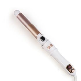 LCD Temperature Controlled Automatic Hair Curler (Option: White 28cm-AU)